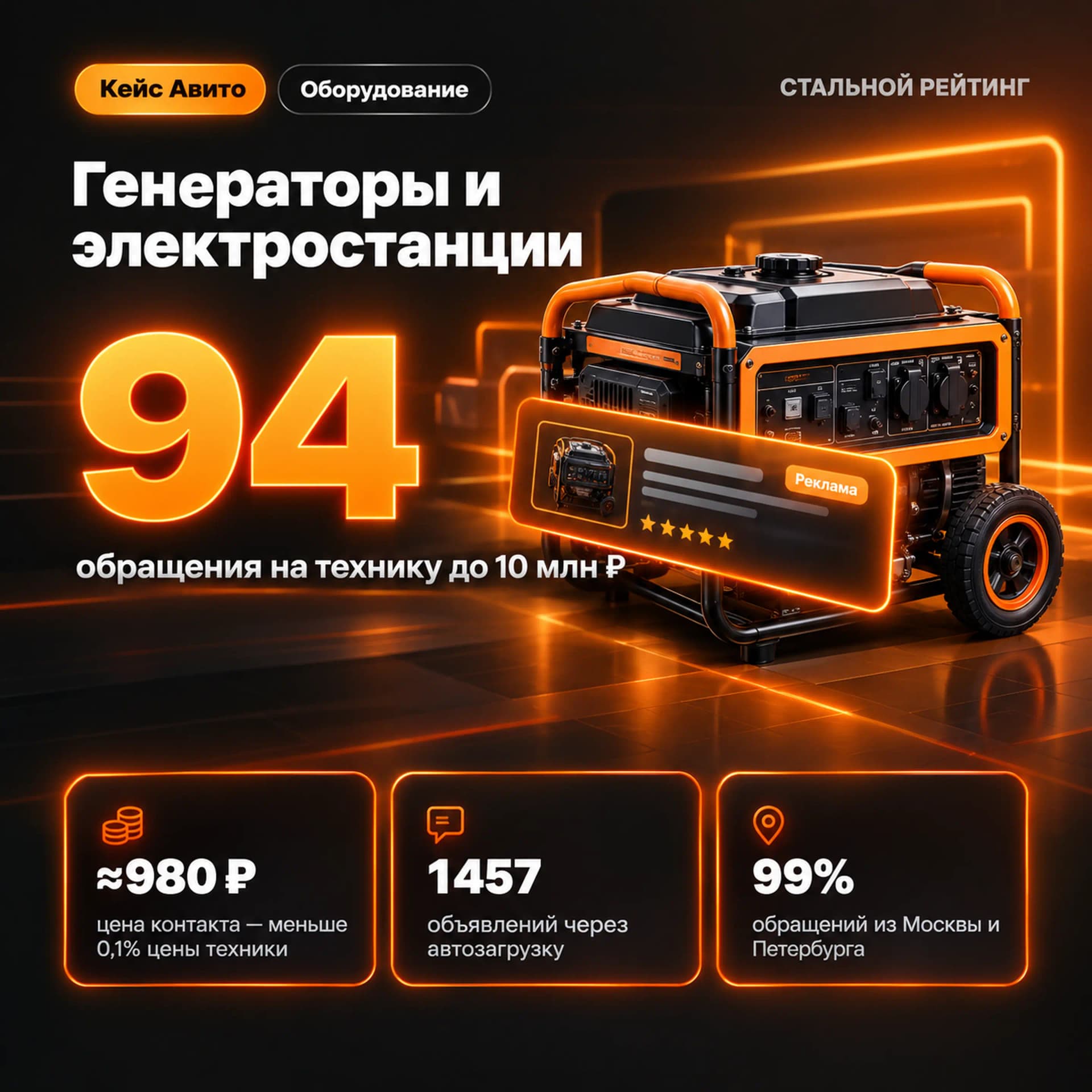 Креатив: Генераторы и электростанции